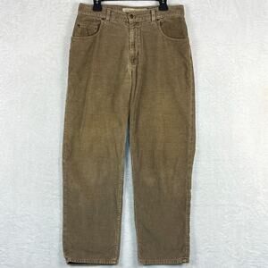 VTG 90s Abercrombie and Fitch Corduroy Pants Mens 33x30 Brown Baggy Skater USA